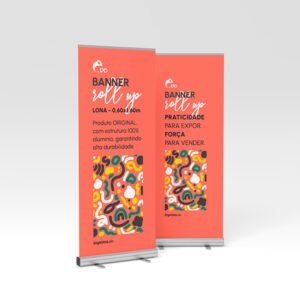 Banner Roll Up - LONA - 0,60x1,60m