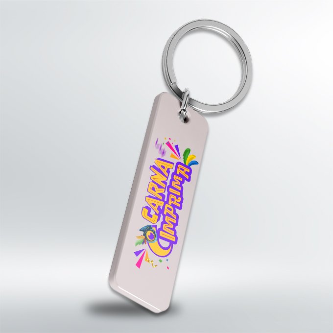 Chaveiro personalizado temático de Carnaval