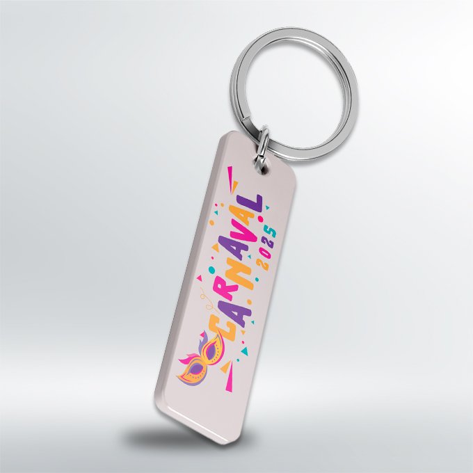 Chaveiro personalizado com tema do Carnaval